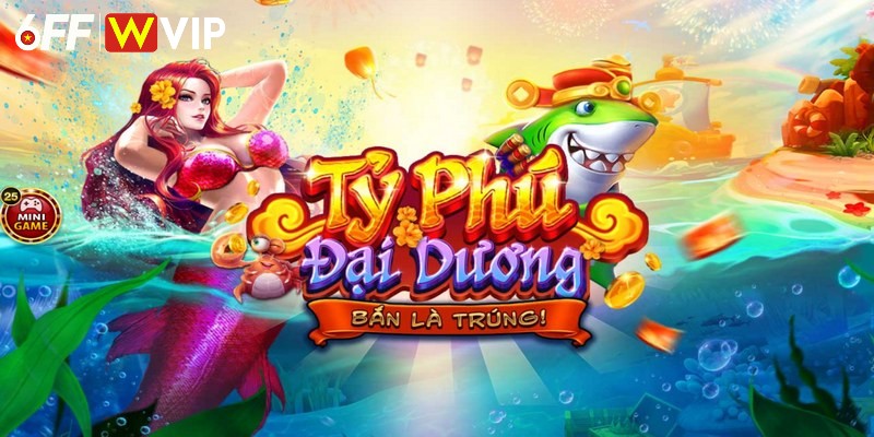 Trò chơi bắn cá nổi bật với đồ họa thiết kế sinh động, hiệu ứng âm thanh chân thực